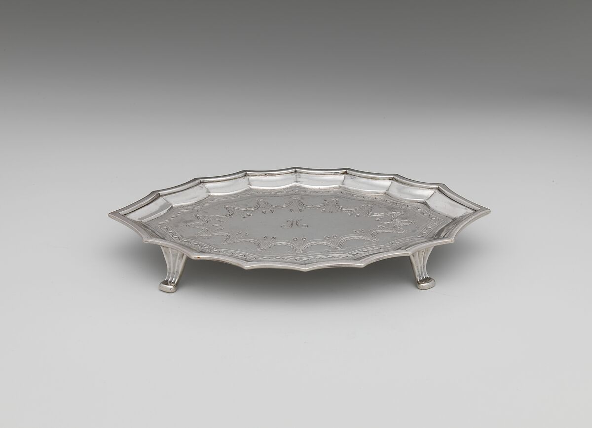 Teapot Stand, Paul Revere Jr. (American, Boston, Massachusetts 1734–1818 Boston, Massachusetts), Silver, American 