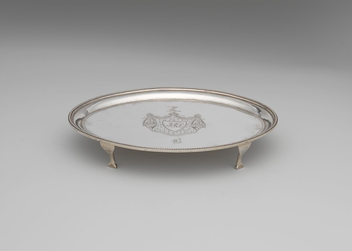 Stand, Daniel Van Voorhis (1751–1824), Silver, American 