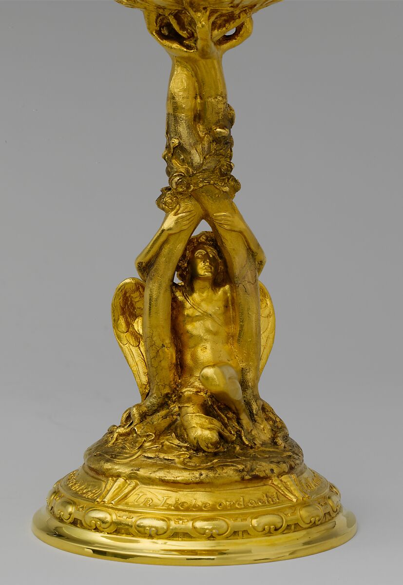 Standing Cup, Designed by Karl Theodore Bitter (American (born Austria), Vienna 1867–1915 New York), Gold, American