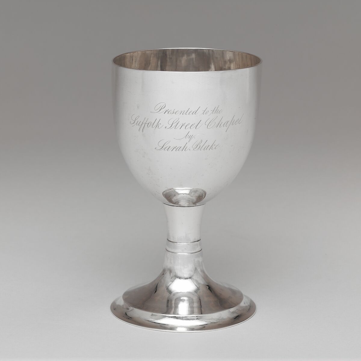 Standing Cup, Alfred Welles (1783–1869), Silver, American 
