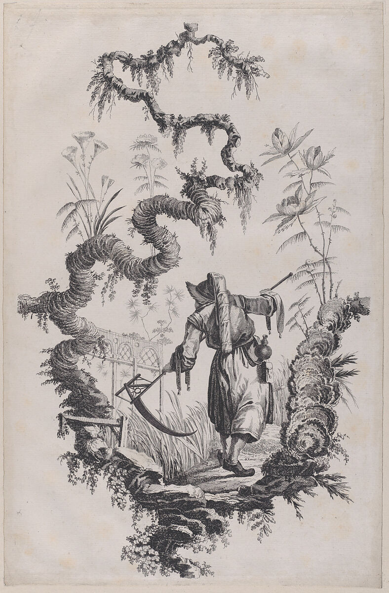 Ornamental Design, Jean Pillement (French, Lyons 1728–1808 Lyons), Etching 