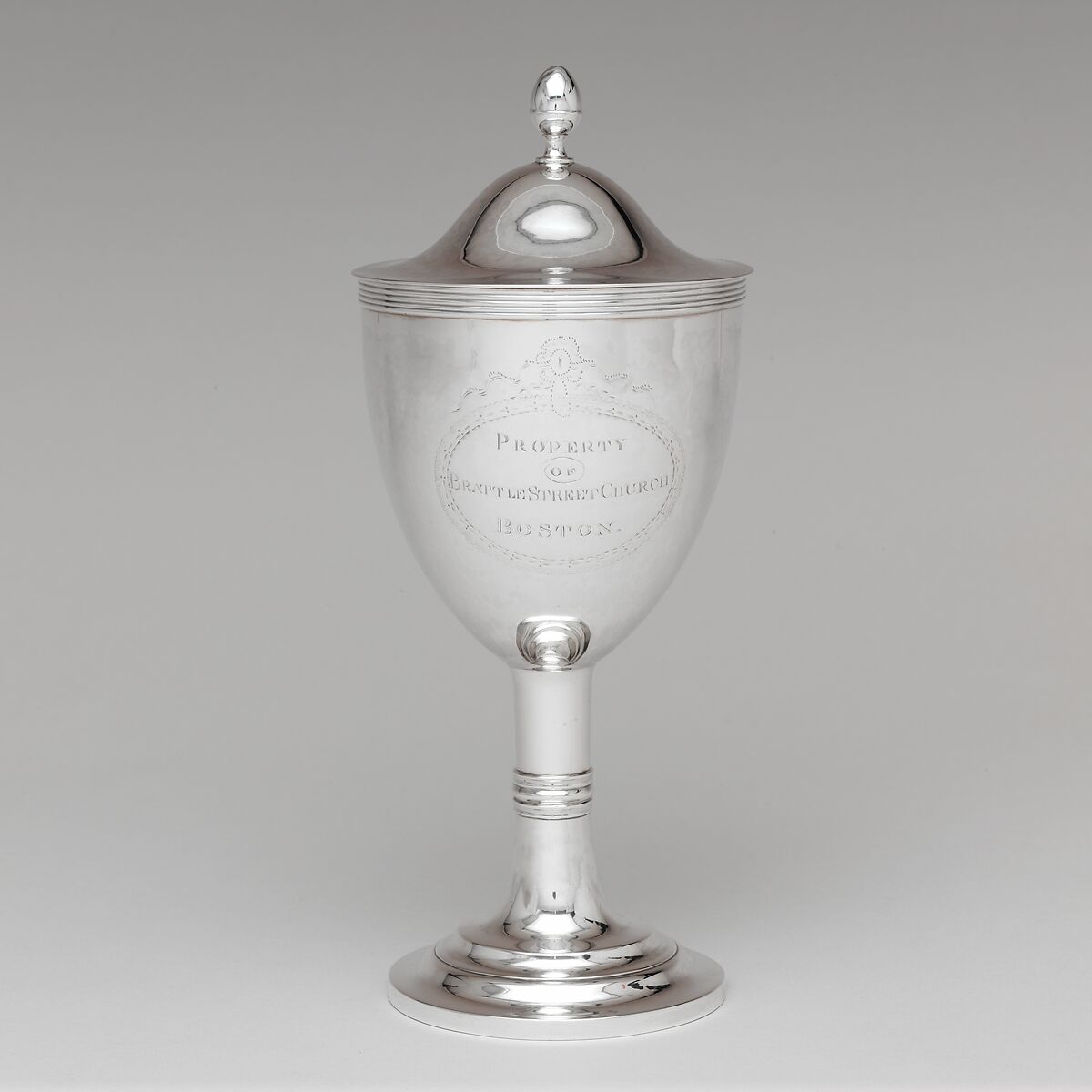 Wine Cup, Joseph Foster  American, Silver, American