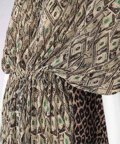 Ensemble, House of Balenciaga (French, founded 1937), (a) polyester, (b, c) polyester, leather, (d, e) metal, (f, g) plastic, metal, French
