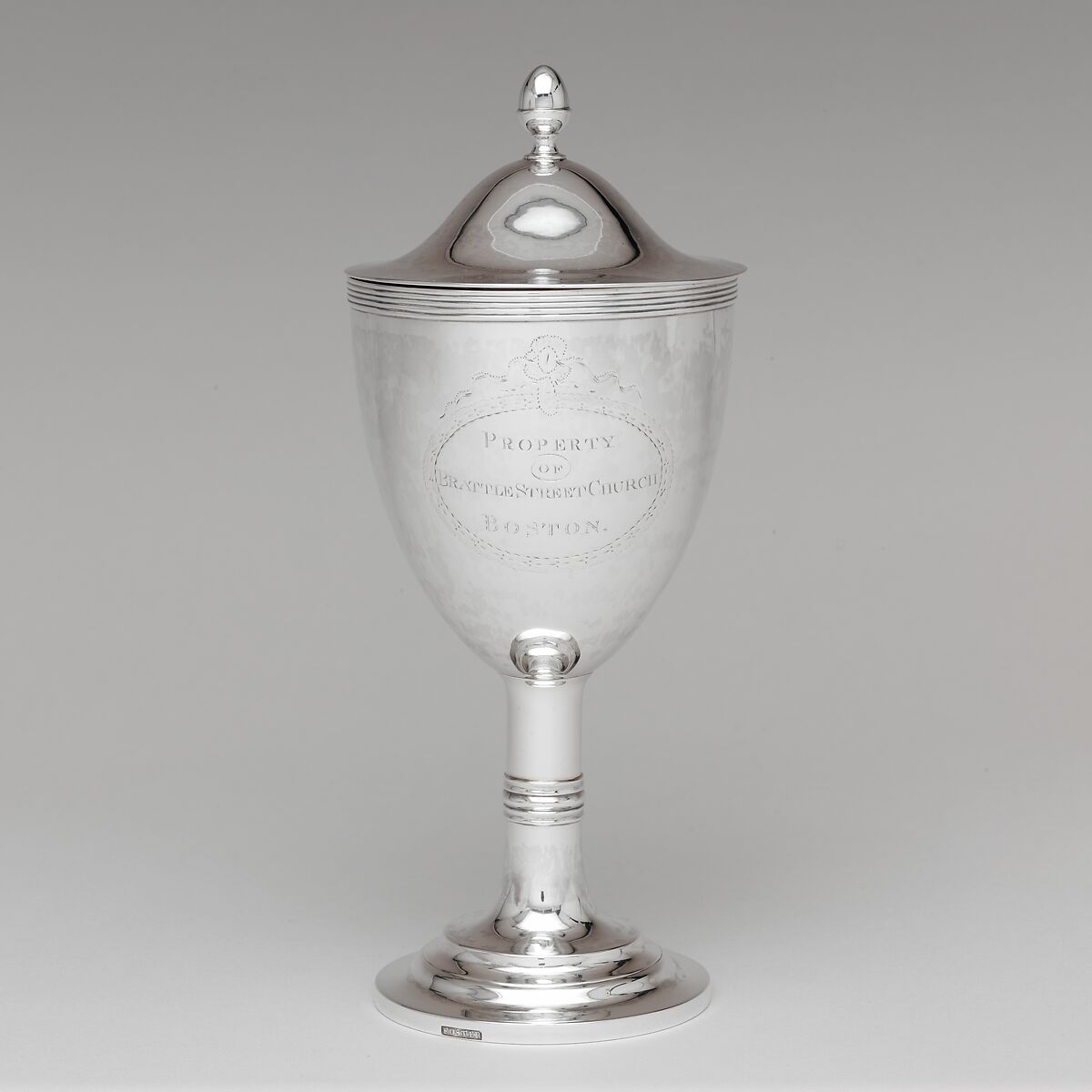 Wine Cup, Joseph Foster (1760–1839), Silver, American 