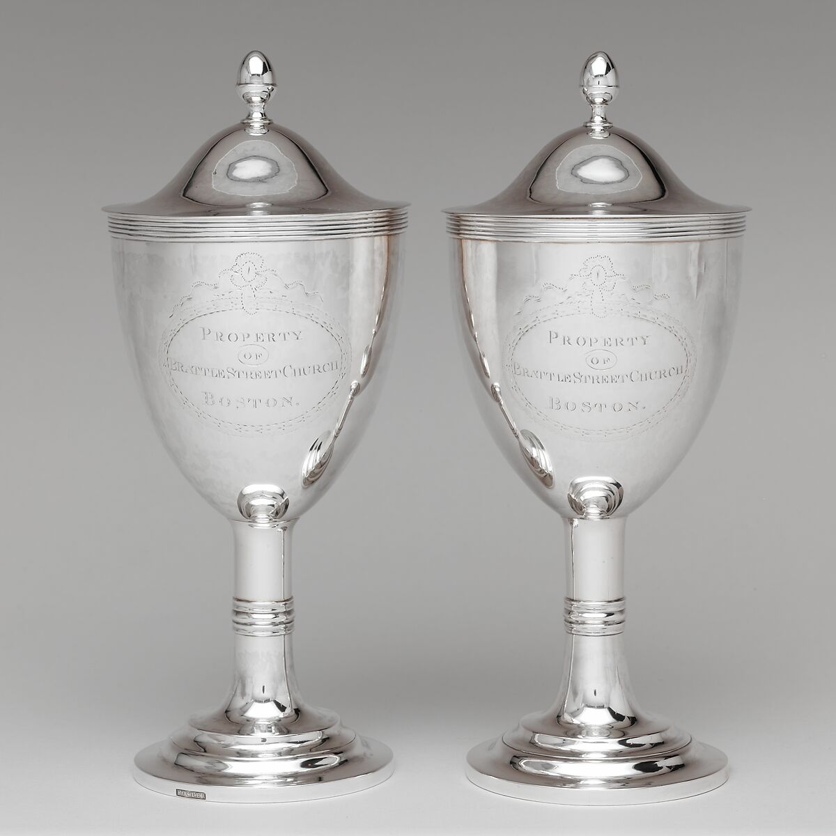 Wine Cup, Joseph Foster (1760–1839), Silver, American
