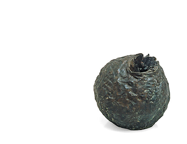 Spatial Concept, Nature (Concetto Spaziale, Natura), Lucio Fontana (Italian, 1899–1968), Bronze 