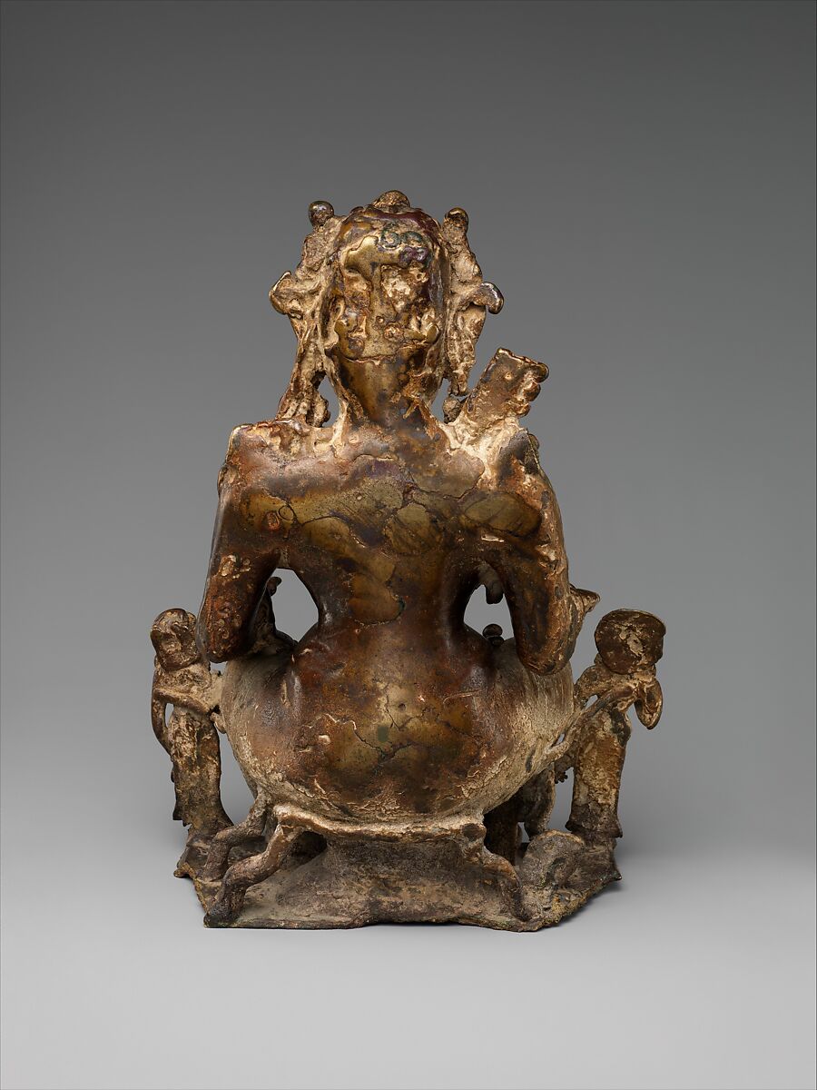 Lakshmi, Goddess of Prosperity, Brass, India (Himachal Pradesh)