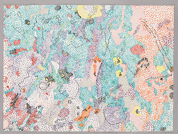 II Fra Mauro Region of the Moon, from the series Lithographs Based on Geologic Maps of Lunar Orbiter and Apollo Landing Sites, Nancy Graves (American, Pittsfield, Massachusetts 1940–1995 New York), Lithograph 