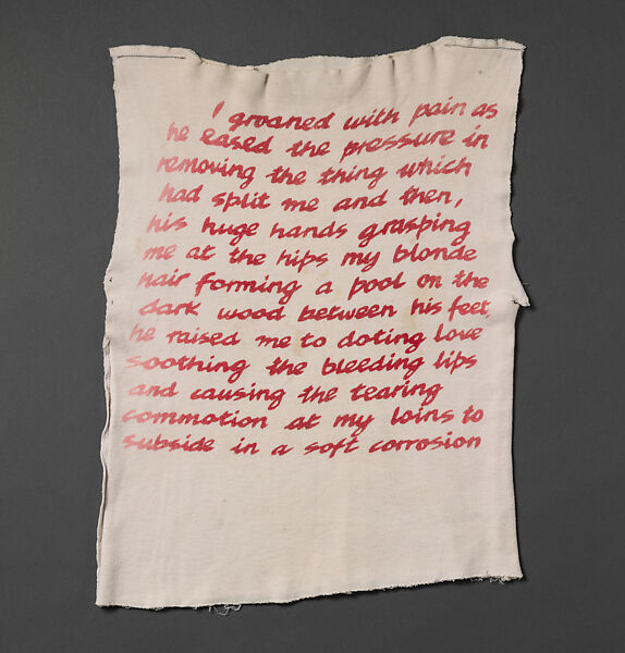 "Rape" T-shirt, Vivienne Westwood (British, 1941–2022), cotton, British 