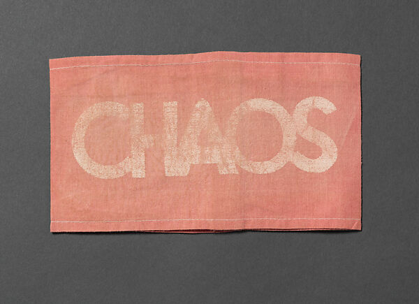 Armband, Vivienne Westwood (British, 1941–2022), cotton, British 