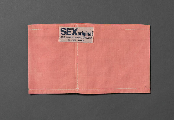 Armband, Vivienne Westwood (British, 1941–2022), cotton, British