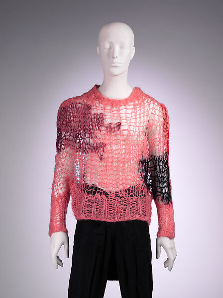 Sweater, Vivienne Westwood (British, 1941–2022), mohair, British 