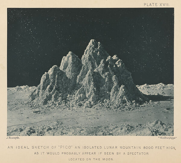 The Moon: Considered as a Planet, a World, and a Satellite, James Nasmyth (British, Edinburgh, Scotland 1808–1890 London), Woodburytypes 
