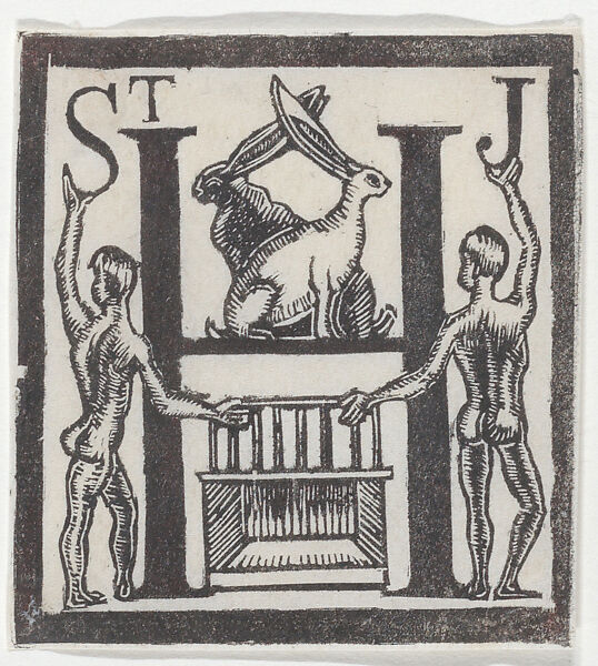 Bookplate for St. John Hutchinson, Dora Carrington (British, Hereford 1893–1932 Newbury), Woodcut 