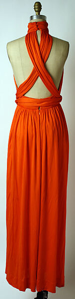 Evening dress, Donald Brooks (American, New Haven, Connecticut 1928–2005 Stony Brook, New York), synthetic fiber, American