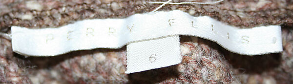 Ensemble, Perry Ellis Sportswear Inc. (American, founded 1978), (a) wool; (b) wool/cashmere blend, American