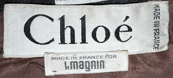 Suit, Chloé (French, founded 1952), wool, French