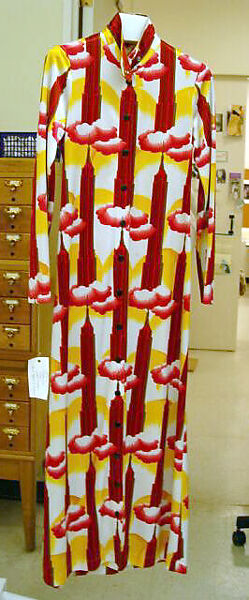 Dress, Issey Miyake (Japanese, 1938–2022), synthetic fiber, Japanese 
