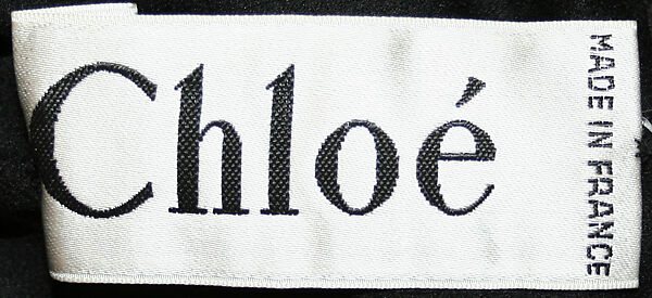 Evening dress, Chloé (French, founded 1952), silk, French