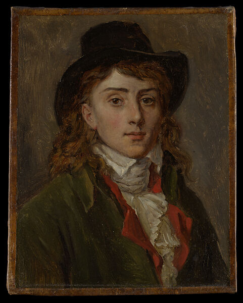 Self-Portrait, baron Antoine Jean Gros (French, Paris 1771–1835 Meudon), Oil on canvas 