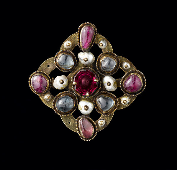 Jeweled brooch on sale