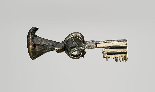 Key, from the Colmar Treasure, Silver 