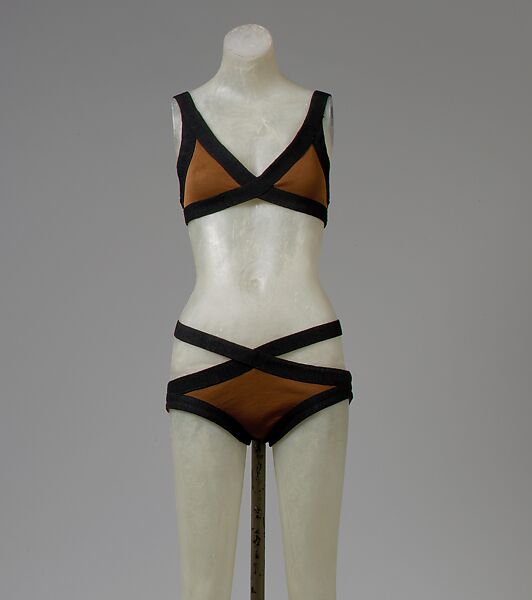 Bikini, Rudi Gernreich (American (born Austria), Vienna 1922–1985 Los Angeles, California), wool, American 