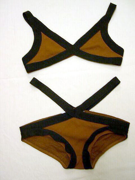 Bikini, Rudi Gernreich (American (born Austria), Vienna 1922–1985 Los Angeles, California), wool, American