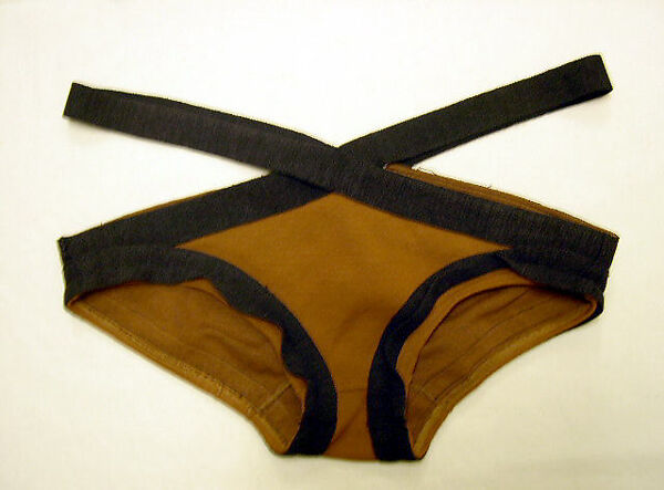 Bikini, Rudi Gernreich (American (born Austria), Vienna 1922–1985 Los Angeles, California), wool, American