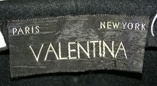 Hat, Valentina (American, born Kyiv 1899–1989), wool, American