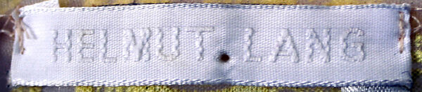 Evening ensemble, Helmut Lang (Austrian, born 1956), synthetic fiber, plastic, Austrian