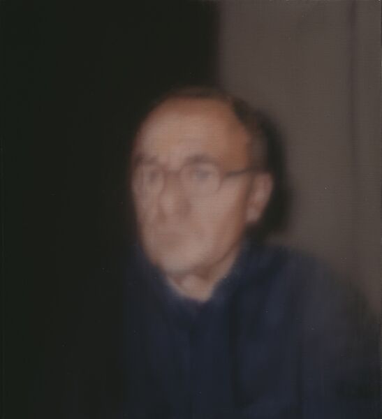 Self-portrait, Gerhard Richter (German, born Dresden, 1932), Oil on linen 