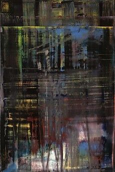 Forest (5), Gerhard Richter (German, born Dresden, 1932), Oil on canvas 