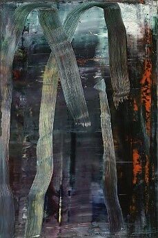 Forest (7), Gerhard Richter (German, born Dresden, 1932), Oil on canvas 