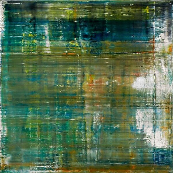 Cage (1), Gerhard Richter (German, born Dresden, 1932), Oil on canvas 