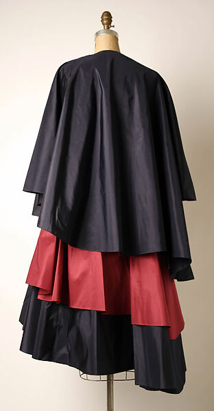 Evening ensemble, Madame Grès (Germaine Émilie Krebs) (French, Paris 1903–1993 Var region), silk, French