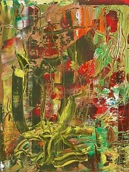 Abstract Painting, Gerhard Richter (German, born Dresden, 1932), Oil on wood 