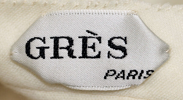 Dress, Madame Grès (Germaine Émilie Krebs) (French, Paris 1903–1993 Var region), cashmere, French