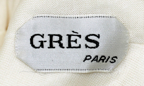 Beachwear, Madame Grès (Germaine Émilie Krebs) (French, Paris 1903–1993 Var region), cotton, French