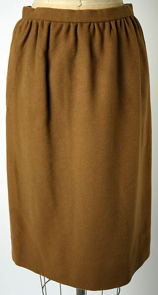 Suit, Pierre Cardin (French (born Italy), San Biagio di Callalta 1922–2020 Neuilly), cashmere, leather, French