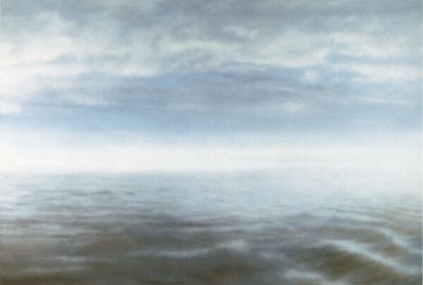 Seascape, Gerhard Richter (German, born Dresden, 1932), Oil on canvas 