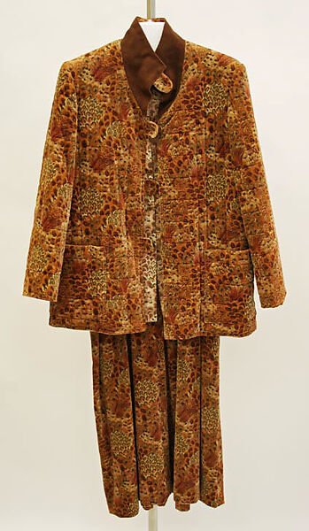 Suit, Hanae Mori (French, 1977–2004), cotton, Japanese 