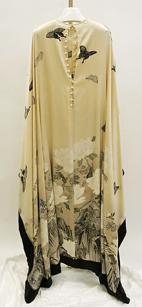 Evening dress, Hanae Mori (French, 1977–2004), silk, Japanese