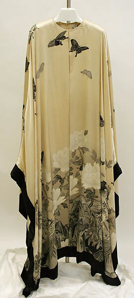 Evening dress, Hanae Mori (Japanese, 1926–2022), silk, Japanese 
