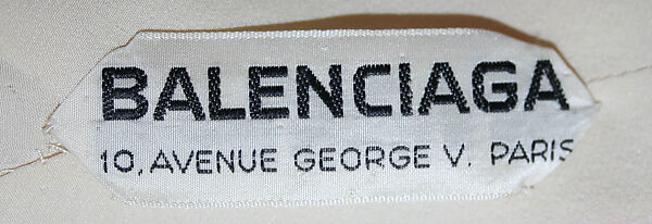 Evening dress, House of Balenciaga (French, founded 1937), silk, French