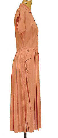 Dress, Claire McCardell (American, 1905–1958), synthetic fiber, American