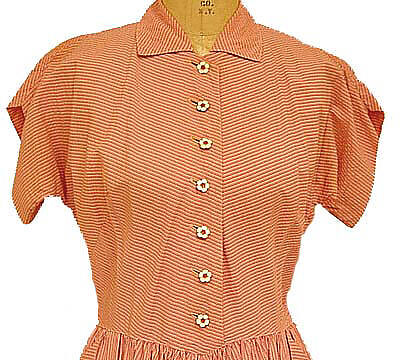 Dress, Claire McCardell (American, 1905–1958), synthetic fiber, American