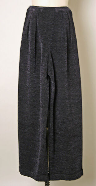 Evening suit, Emanuel Ungaro (French, 1933–2019), cotton, metal, glass, French