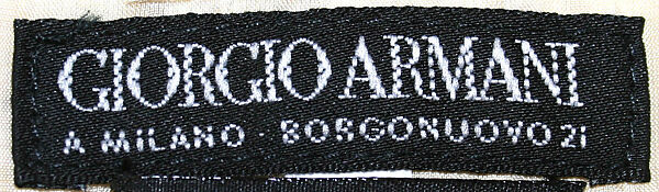 Suit, Giorgio Armani (Italian, founded 1974), silk, wool, Italian