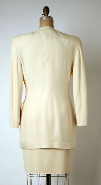 Suit, Giorgio Armani (Italian, founded 1974), silk, wool, Italian